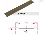 Flat Bar - Bronze